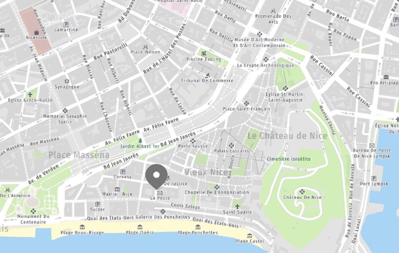 Aparthotel Riviera Nice: Old Town Studio with Sea View Exterior photo